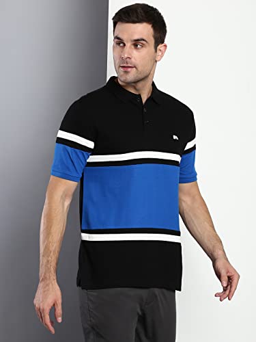 Image of Dennis Lingo Men's Cotton Solid Slim Fit T-Shirt