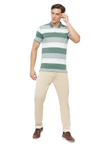 GenericAayushi Collection Men's Denim Straight Fit Jeans (Beige)