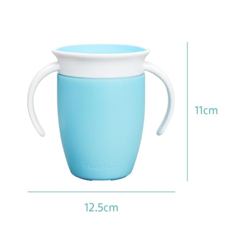 Munchkin Miracle Trinklernbecher 360 Grad, 207 ml, Blau