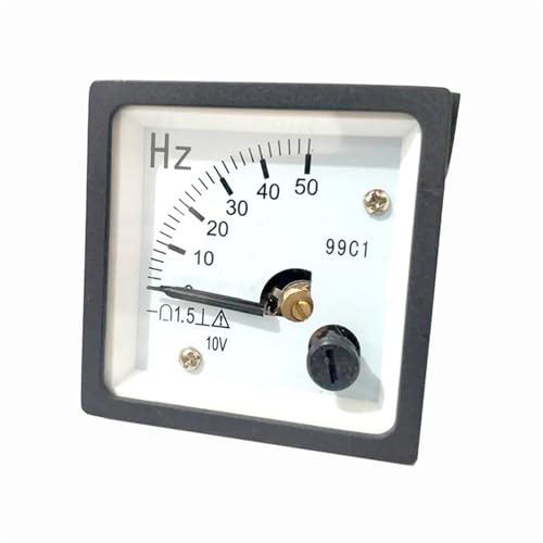 Compteur de fréquence analogique 45-65Hz avec cadran à pointeur 48x48