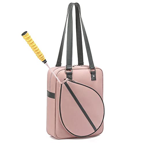 Tennis Shoulder Bag,Large Capacity Tennis Racket Holder Backpack,Waterproof Portable Sports Badminton Racket Storage Carry Bags Women and Men