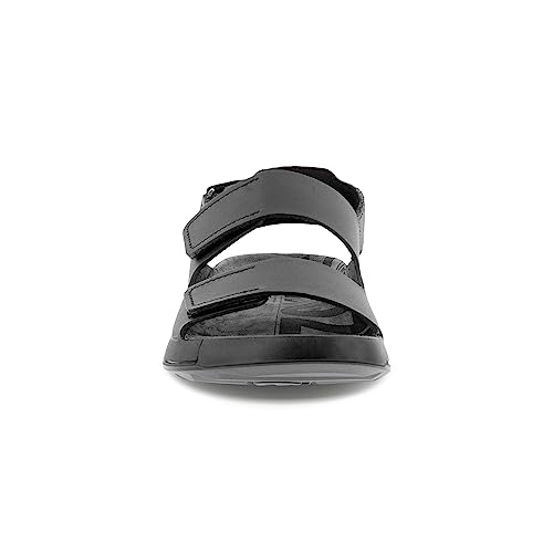 Image of ECCO Cosmo Men's Leather Flat Strap Sandals