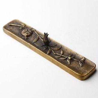 須賀月芳高岡銅器鋳銅龍 文鎮 書鎮