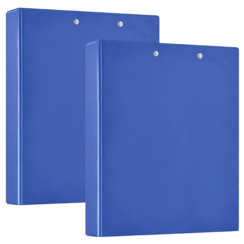 Classeur 3 anneaux 3,8 cm bleu céruléen grand format école université bureau EX2