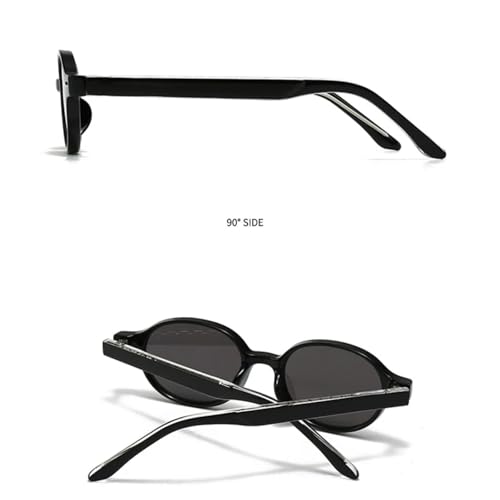 Lunettes de soleil ovales rétro petite taille pour protéger vos yeux avec style - 5