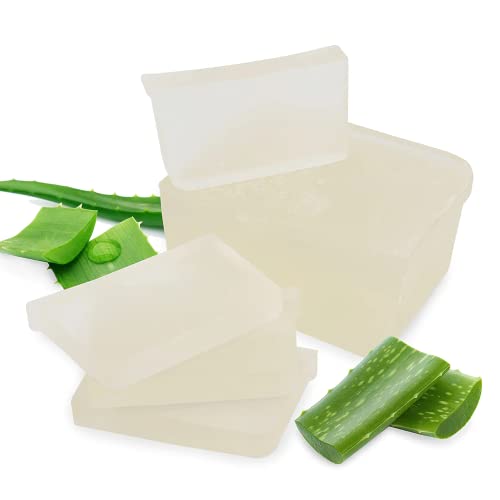 Primal Elements Aloe Soap Base - Moisturizing Melt And Pour Glycerin Soap Base For Crafting And Soap Making, Vegan, Cruelty Free, Easy To Cut - 2 Pound #TOP1