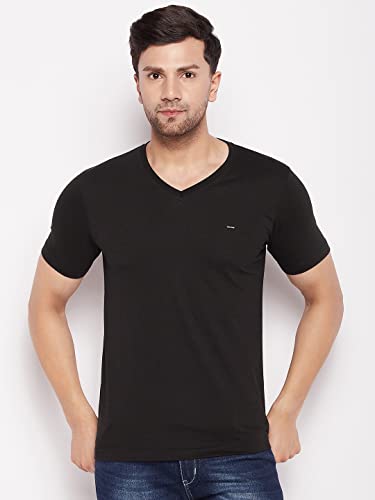 Image of Orewa Men Men's Solid Regular Fit T-Shirt