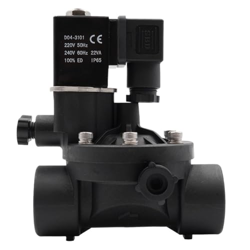 Électrovanne AC 220V : finis les blocages d'eau avec le switch manuel NPT