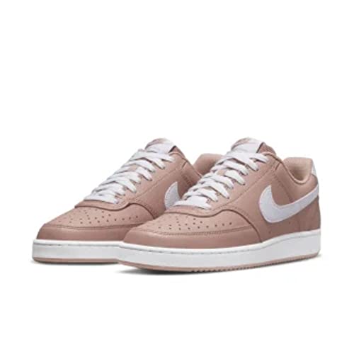 Image of Nike Womens W Court Vision Lo Nn Rose Whisper /White-Volt-Black Running Shoe - 3.5 UK (DH3158-600)