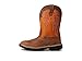 Wolverine Men's Rancher DuraShocks CarbonMax Wellington Western Boot, Yellow/Orange, 12