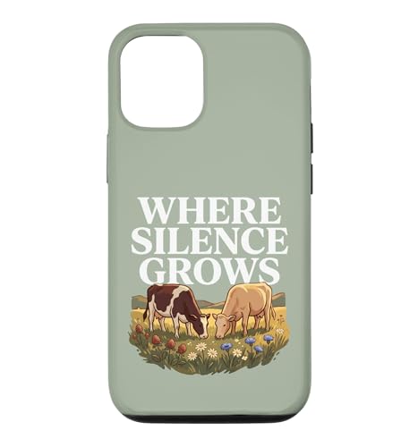Where Silence Grows �t�@�[�� �� �q���n �R�e�[�W�R�A ���₩�Ȏ��R �X�}�z�P�[�X iPhone 12/12 Pro �p