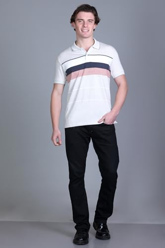 Image of SANE ORIGINALS Polo T-Shirt for Men with Pocket || Striped Polo for Men