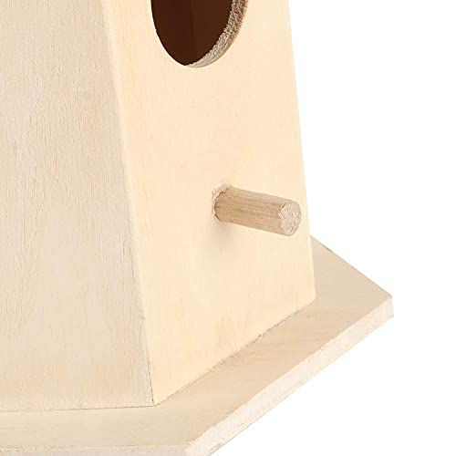 Atyhao Birdhouse Giardinaggio in Legno Casetta