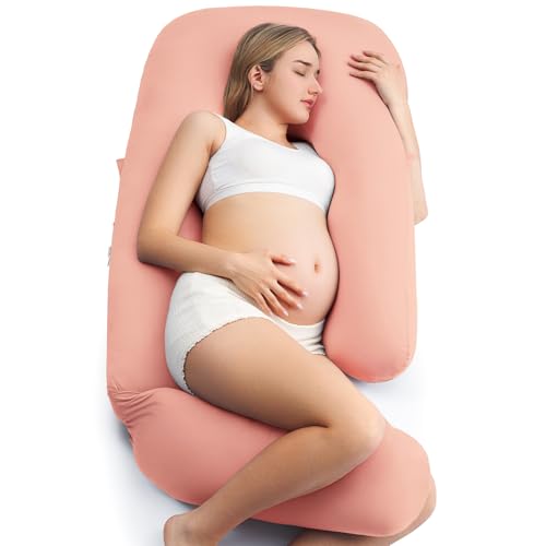 Image of Momcozy Original Pregnancy Pillow and Removable Cotton Cover