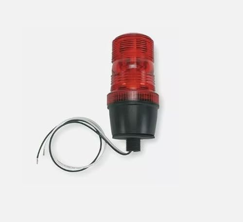 2ERP4 Warning Light,Strobe Tube,Red,120Vac