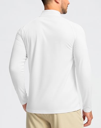 Image of G Gradual Men's Quarter Zip Pullover Running Athletic Shirts Long Sleeve