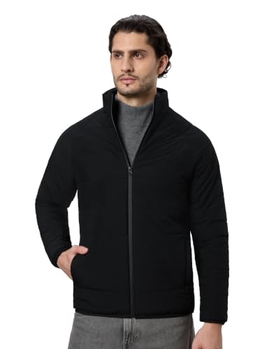 Image of Symbol Premium Men's Travel Quilted Bomber Jacket | Water-Repellent |Smart Storage Utility Pocket | Raglan Sleeve | Regular Fit | Available in Plus Sizes
