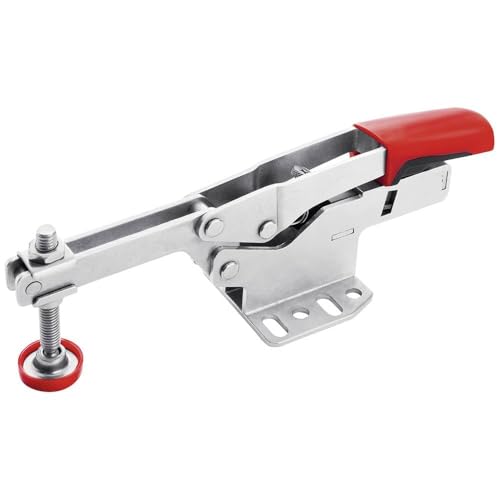 BESSEY STC-HH50-T20 Waagrechtspanner mit waagrechter Grundplatte + Adapter STC-SET-SET-T20, zum Schnellspannen auf MFT Tischen, Gewicht 047 KG