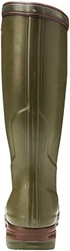 Aigle Unisex's Rain Boots Wellies, Khaki Green, 10 AU Review | Image 2