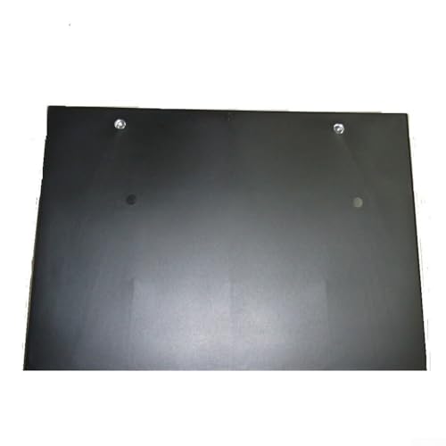 Honseadek Cubierta de matrícula para puerta trasera para Land para Cruiser 120 LC120 2003-2009, repuesto directo de plástico negro OEM 75126-6