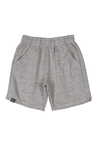 Bermuda Infantil em Moletom, Quimby, Meninos, Mescla Cinza Medio, 02