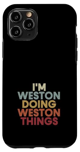 Weston Name Weston Personalized Name First Given �X�}�z�P�[�X iPhone 11 Pro �p