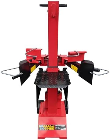 Fendeuse De Buches électrique Crossfer HLS8T-1 Fendeur De Bois Cinétique 230 V 52 Cm 8 Tonnes De Bois Fendeurs De Bûches électriques