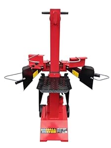 CROSSFER Holzspalter LS8T-400V/PRO/Hydraulikspalter 8 Tonnen Spaltkraft / 400V Motor 3, 5 kW/Auto-Rücklauf mit stufenlosem Rücklaufstopp / 55 cm Spaltlänge/Spaltgut Ø max. 30 cm