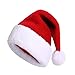 JAWAI Cappello Di Babbo Natale, Cappelli Di Natale Unisex, Cappelli Di Natale, Cappelli Per Le Vacanze Di Natale, Accessorio Per Abiti Da Babbo Natale, Cappelli Rossi Di Babbo Natale (Bambini)