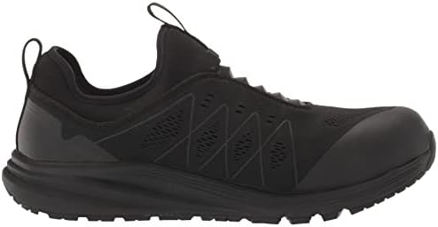 KEEN Utility Men's Vista Energy Shift Low Height Composite Toe ESD Slip On Industrial Work Shoes, Black/Black, 9.5 | Image 5