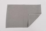 CB Home & Style Badematte Badvorleger Badteppich Duschvorleger Duschmatte versch. Größen & Farben (Grau, 40x60cm)