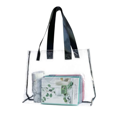 Facile da pulire: il materiale in PVC ispessito è completamente impermeabile, liscio al tatto, resistente alla sabbia e all'umidità, senza rughe e comodo da indossare. Con questa borsa puoi mantenere i tuoi oggetti asciutti e puliti durante le attività. Basta pulirlo e la borsa sarà come nuova