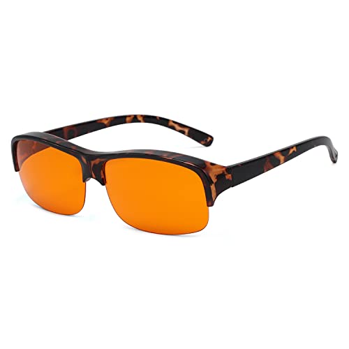 Eyekeeper Amber Fitover Blue Light Glasses ($19.99)