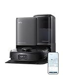 eufy Saug- und Wischroboter E25 Omni, HydroJet System mit selbstreinigender Wischrolle, 20.000Pa Turbo-Saugkraft, Anti-Verheddern-Bürsten, Ecken- & Kantenreinigung, intelligente All-in-One-Station