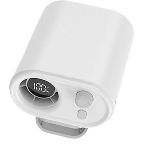 Ventilador para camping, playa y senderismo portátil con pantalla digital de batería 8
