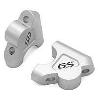 Rehausse De Guidon Pour BMW R1200GS / R1250GS - Hauteur +30 Mm, Recul +25 Mm, En Alliage Aluminium CNC