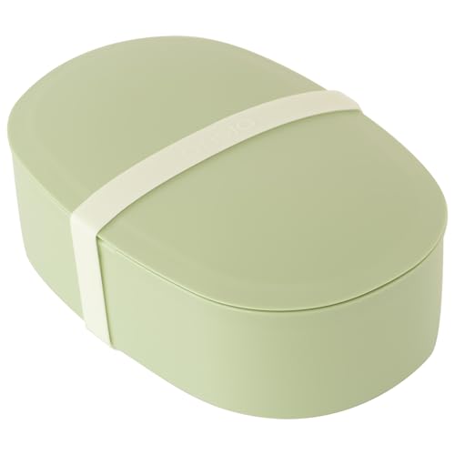 ansio アンシオ 弁当箱 ふわっと盛れる 洗いやすい ランチボックス 650ml グリーン 日本製 食洗器対応 電子レンジ対応