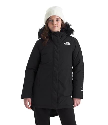 THE NORTH FACE Girls' Arctic Parka | Waterproof Winter Jacket With Waterfowl Down Insulation, Fleece Lined Hood