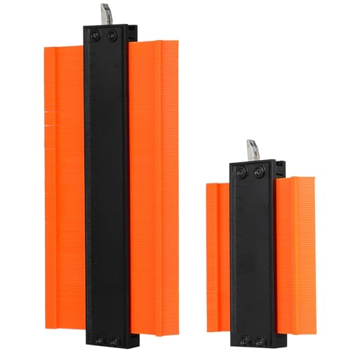 Jauge de contour 2 pièces Abaodam en métal et abs pour menuiserie