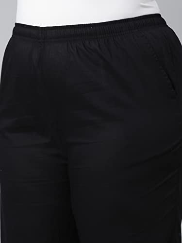 Image of GO COLORS Women Mid Rise Cotton Dhoti Pant