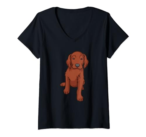 Cute Irish Setter Puppy è una divertente illustrazione di cane carino in un design fantastico da indossare e divertirsi con la famiglia e gli amici, per godersi la vacanza, è perfetto per uomini e donne, ragazzi e ragazze?