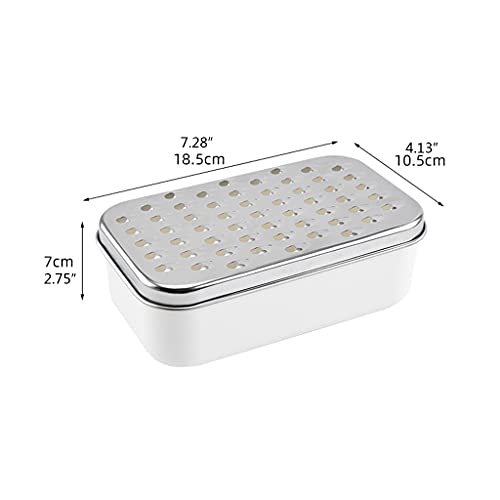 Rallador de queso con contenedor de almacenamiento miniatura 5