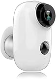 HawkEye 2 - Battery Powered Outdoor Security Camera with App for Phone - Outdoor Cameras Surveillance Wireless Home Camera - Wirefree Security 2-Way Audio Night Vision Alarm Alert & PIR Motion Sensor