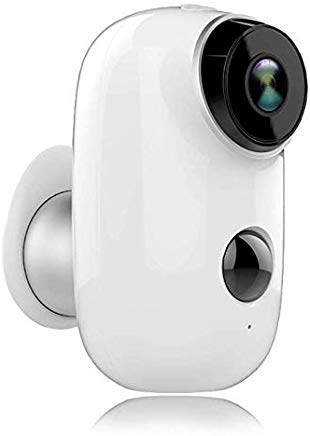 HawkEye 2 - Battery Powered Outdoor Security Camera with App for Phone - Outdoor Cameras Surveillance Wireless Home Camera - Wirefree Security 2-Way Audio Night Vision Alarm Alert & PIR Motion Sensor