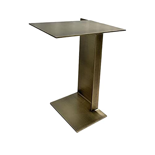 Jcnfa-Tische Moderner Metalltisch, Kleiner Couchtisch, Quadratischer...