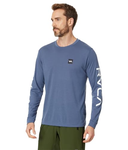 RVCA T-Shirt à Manches Longues pour Homme 2X en Coton Confortable