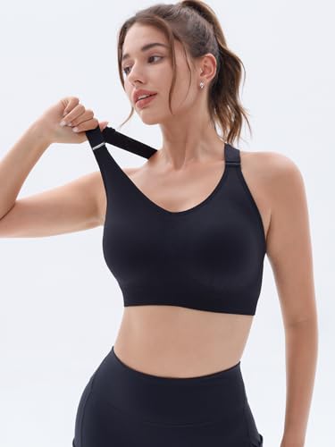 FITTIN-Adjustable-Sports-Bras-for-Women-Padded-Racerback-Seamless-Workout-Yoga-Bras
