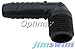 Lasco Fluid Distribution 1413-005 Elbow, 1/2" Mpt X Tube