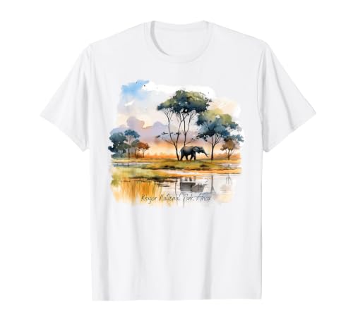 Kruger National Park is Africa Souvenir is Kruger Love T-Shirt, Men, White, XX-Large