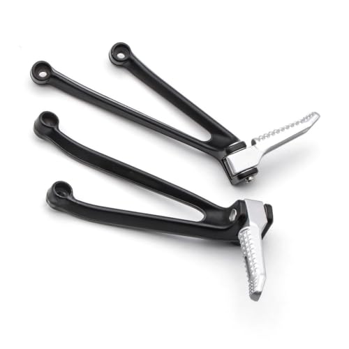 Repose-pieds de moto en aluminium argent pour châssis BMW S1000RR 2012 2015